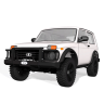 силовой передний бампер f-design fd 2.0 для L@DA 4x4 с защитой фар (окраска 3-х слойная) купить недорого с доставкой в Кириши