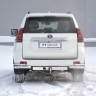 ТСУ /съемный квадрат/ с НЕРЖ накладкой TOYOTA LAND CRUISER Prado 150 2009-/ LC Prado 120 2002-2009/ LEXUS GX 460 2010-2013 купить недорого с доставкой в Кириши