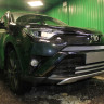 Защита радиатора "Standart" Toyota RAV4 (2015-2019) низ, хром купить недорого с доставкой в Кириши