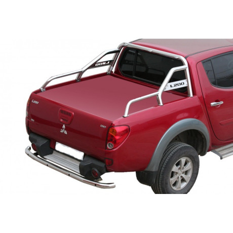 Дуга багажника с боковой поддержкой (d63,5) для Mitsubishi L200 (2006-2014)(Нерж. Сталь) купить недорого с доставкой в Кириши