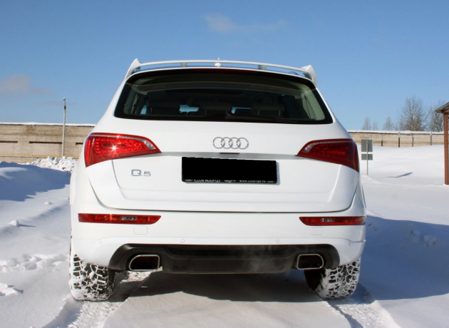 Спойлер (АнтиКрыло) (в комплекте с эмблемой ABT) в стиле "ABT" для Audi Q5 (2008-2012) купить недорого с доставкой в Кириши
