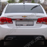 Диффузор заднего бампера var №2 (текстурный пластик) для Chevrolet Cruze (2008-2012) купить недорого с доставкой в Кириши