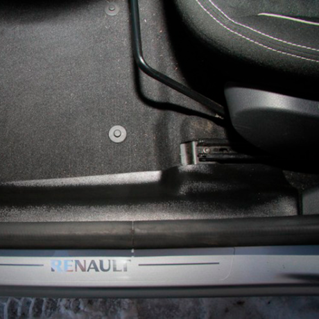 накладки на ковролин передние для renault sandero 2 (2014-2018 г.в.), renault logan ii с 2014 г.в., l@da XR@Y купить недорого с доставкой в Кириши