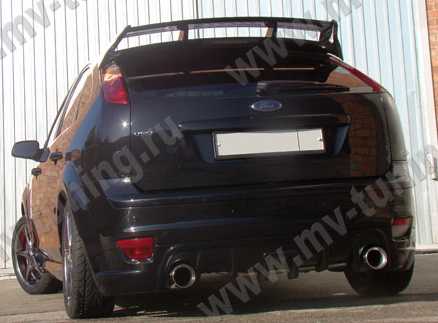 Спойлер неокрашенный (стоп-сигнал в к-т не входит) "RS" для Ford Focus 2 3-5D (2004-2011) купить недорого с доставкой в Кириши