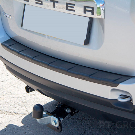 Накладка на задний бампер (ABS) RENAULT Duster (2012-2020) купить недорого с доставкой в Кириши