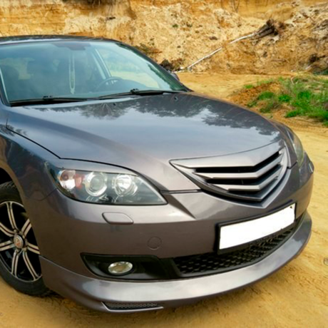 Решетка радиатора "Корнер" для Mazda 3, хэтчбэк (2003-2009) купить недорого с доставкой в Кириши
