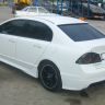 Козырек на заднее стекло для Honda Civic 4D (2006-2012) купить недорого с доставкой в Кириши
