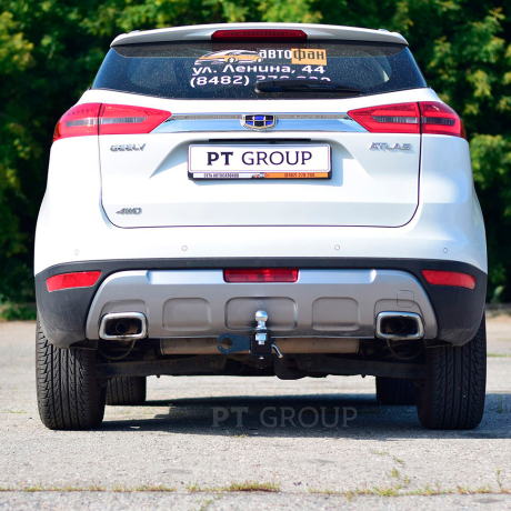ТСУ /съемный квадрат/ GEELY Atlas (2018-2021 г.в.) купить недорого с доставкой в Кириши