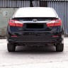 Диффузор заднего бампера var №1 (под окраску) для Toyota Camry XV50 (2012-2014) купить недорого с доставкой в Кириши
