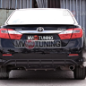 Диффузор заднего бампера var №1 (под окраску) для Toyota Camry XV50 (2012-2014) купить недорого с доставкой в Кириши