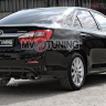 Диффузор заднего бампера var №1 (под окраску) для Toyota Camry XV50 (2012-2014) купить недорого с доставкой в Кириши