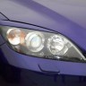 Накладки на фары (реснички) короткие var №1 для Mazda 3 Hatchback (2004-2009) купить недорого с доставкой в Кириши