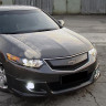 Вставка в оригинальную решетку радиатора (в сборе) "MUGEN Style" для Honda Accord VIII (2008-2010) купить недорого с доставкой в Кириши