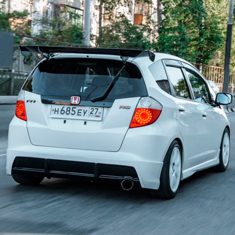 Накладки на пороги "Axis" для Honda Fit GE дорестайлинг (2007-2011 г.в.) купить недорого с доставкой в Кириши