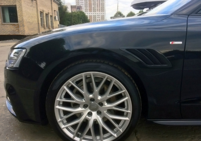 Накладки на крылья (жабры) для Audi A5 (2007-2015) купить недорого с доставкой в Кириши